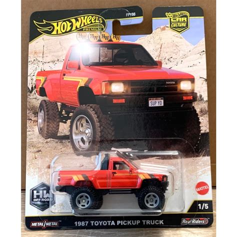 風火輪 Hot Wheels 汽車文化 OFF ROAD 豐田 TOYOTA PICKUP TRUCK 皮卡車 蝦皮購物