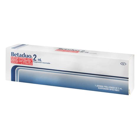 BETADUO 2mL Jeringa Prellenada Cardio Rebajas Droguerías