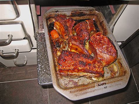 Schweinebraten Im Holzofen Von Robert Chefkoch