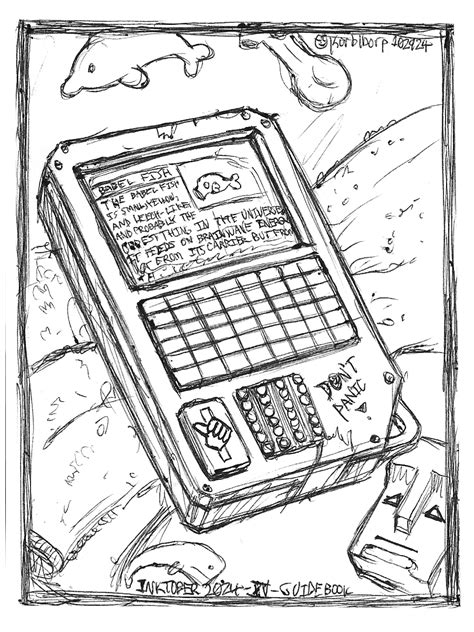 Inktober 2024 XV Guidebook By Korblborp Hentai Foundry