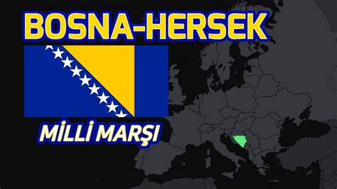 Bosna Hersek Milli Mar Dr Avna Himna Bosne I Hercegovine National