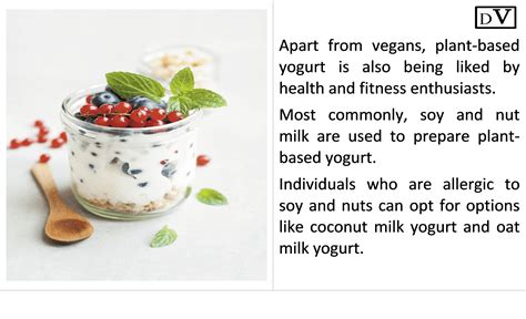 Plant-based yogurt, cream, cheese and dessert are becoming popular