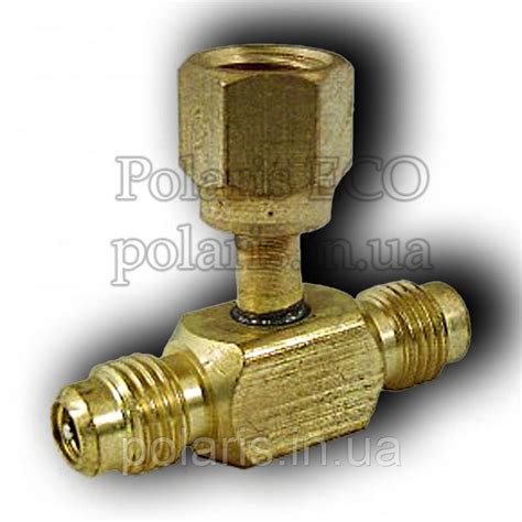Тройник SAE 1/4" папа ниппель x SAE 1/4" гайка x SAE 1/4" папа CPS (США ...