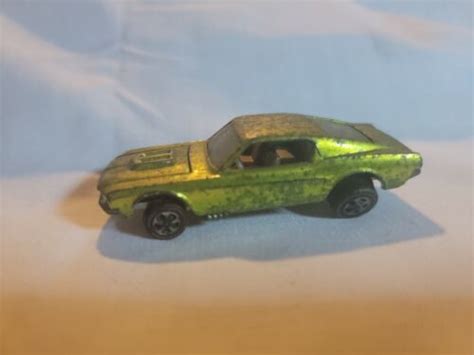 Vintage Hot Wheels Custom Mustang Redline Made In Usa