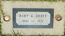 Ruby A Thrift Groff 1892 1972 Mémorial Find a Grave