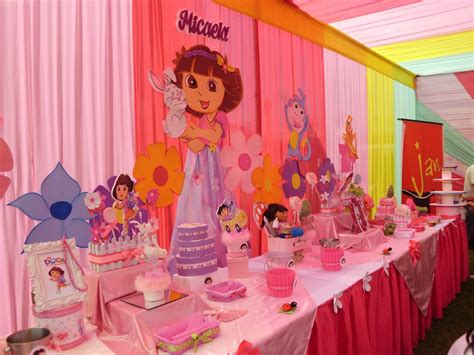 Decoración De Dora La Exploradora Para Fiesta Infantil Imagui