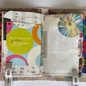 60 Page Junk Journal Semi Naked Journal Music Book Handmade Etsy
