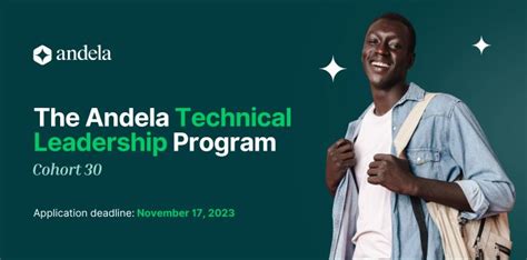 Andela Technical Leadership Program Cohort 30 [rwanda Only] Opportunity Desk