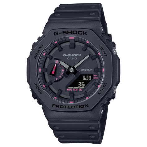 G-Shock GA2100 Pink Ribbon Black - Walmart.com