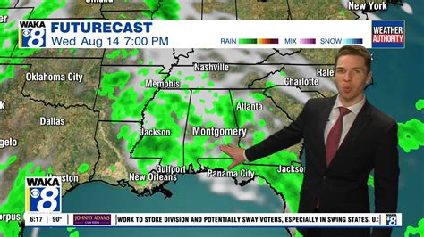 Hot Mainly Dry Weather Continues For Now Rain Chances Next Week WAKA