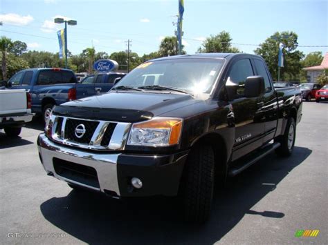 Galaxy Black Nissan Titan Se King Cab X Photo