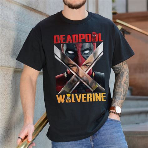 Deadpool And Wolverine T Shirt Deadpool 3 Movie Shirt Deadpool