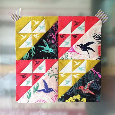 Birds In The Air Bird Quilt Blocks Quilt Block Tutorial Bird Quilt