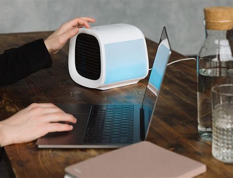 This Personal Evaporative Air Cooler Keeps You Cool Anywhere