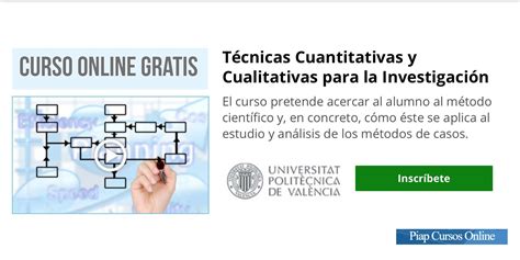 Técnicas De Investigación Cuantitativa Y Cualitativa Curso En Línea