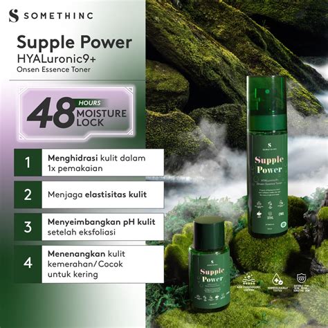 Jual SOMETHINC SUPPLE POWER Hyaluronic9 Onsen Essence Toner Toner