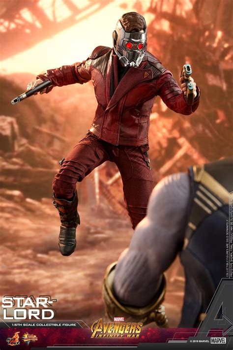 Avengers Infinity War Star Lord Figure By Hot Toys The Toyark News