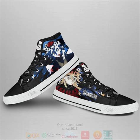 Hot Douma Demon Slayer Anime Canvas High Top Sneaker Express Your Unique Style With Boxboxshirt