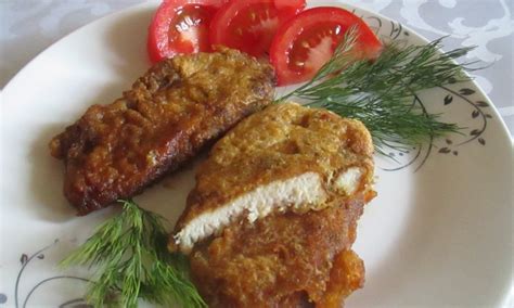 Куриная грудка в белковом кляре: мягкая, сочная и очень вкусная!