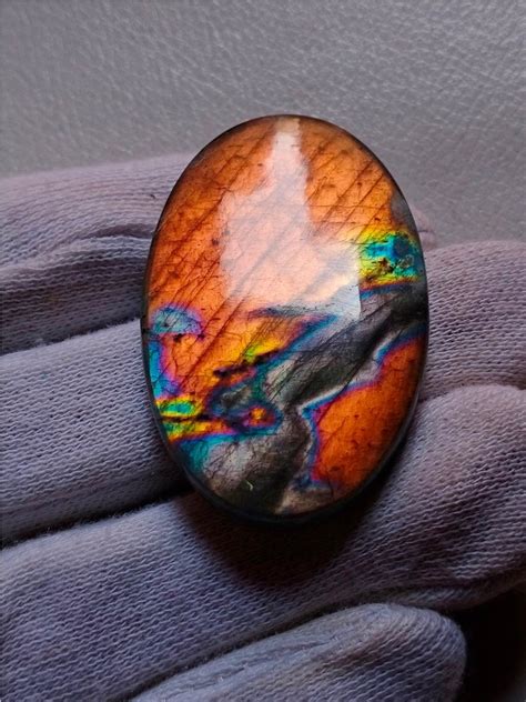 Likable Unique Multi Rare Flashy Labradorite Cabochon Pendant Jewelry