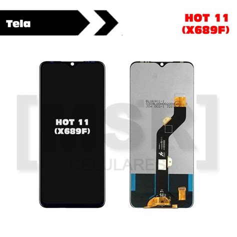 Tela Frontal Original China Celular Infinix Modelo Hot X F Shopee Brasil
