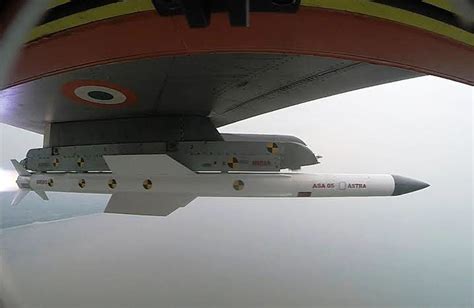 Successful Test For The Indian Astra Bvr Missile Defense Update