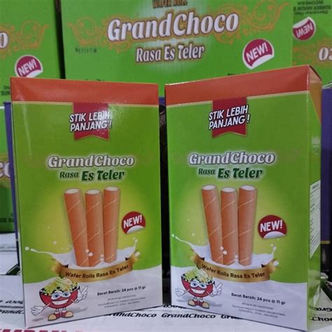 Jual grand choco wafer rolls box | Shopee Indonesia