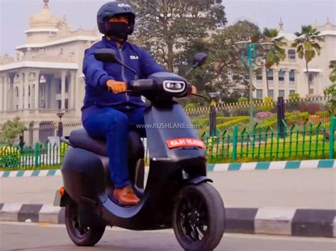 Ola Electric Scooter Taken For A Spin In Bangalore By Ceo First Look