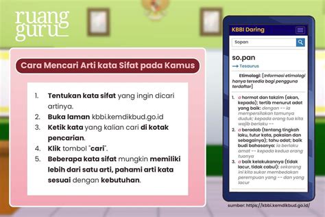 Pengertian Kata Sifat Contohnya Bahasa Indonesia Kelas Belajar