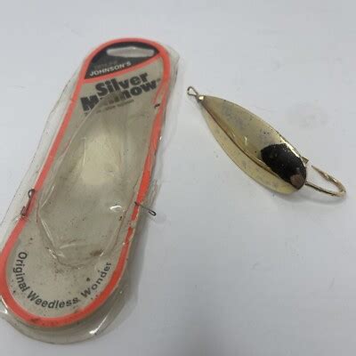 Spoons Johnsons Silver Minnow Weedless