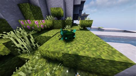 Dark Green Sculk Axolotl Minecraft Texture Pack