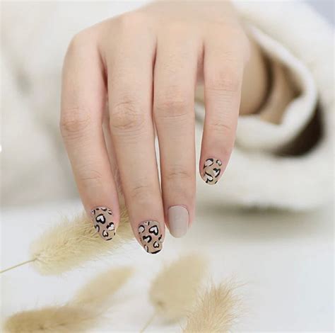 Nude Love Nail Wraps Nail Strips Nail Stickers Nail Art Nail Decal Nail Polish Etsy