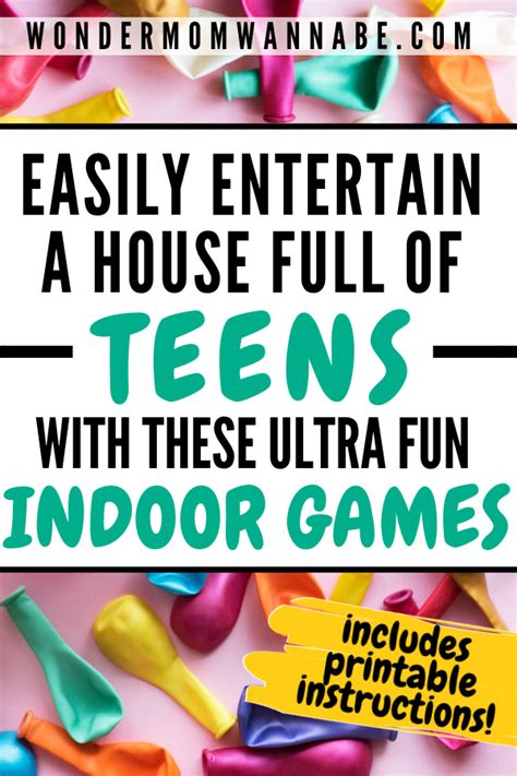 Indoor Party Games, Birthday Party Games For Kids, Indoor Games For ...