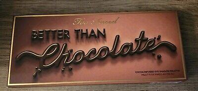 Too Faced Better Than Chocolate Cocoa Infused Eyeshadow Palette Brand