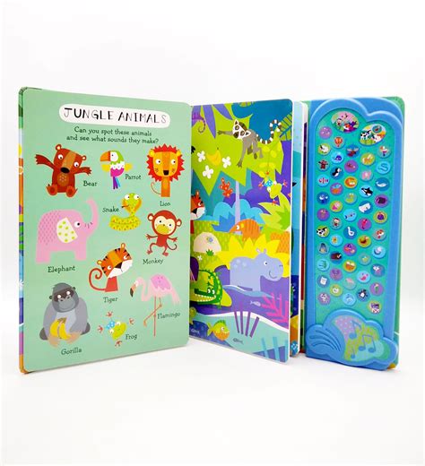 find sound book animals  button sound book