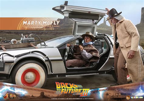 Hot Toys MMS616 Back To The Future Part III 1 6th Scale Marty McFly Collectible Figure