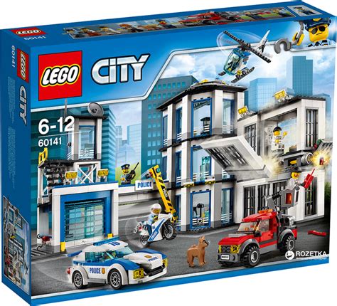 Конструктор LEGO City Полицейский участок 894 детали (60141) – игрушки ...
