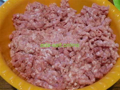 Фарш из говядины и свинины домашний - Мужская еда