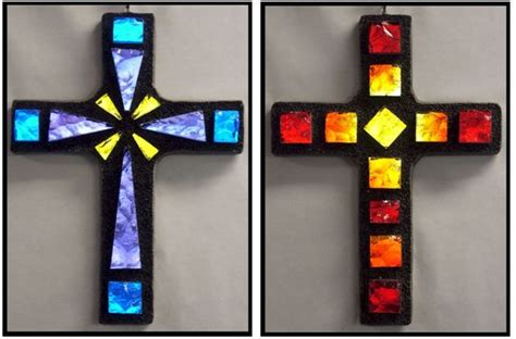 Pin on Fused Glass angels & Crosses