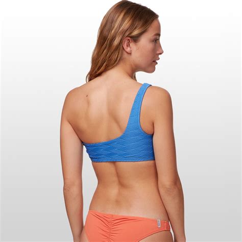 Rhythm Maldives Asymetrical Bikini Top Women S Clothing