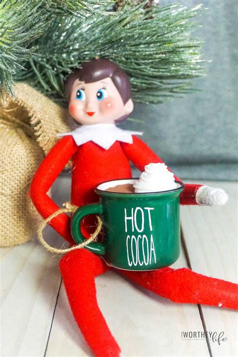 Elf On The Shelf Ideas For Home Hot Cocoa Mom Envy