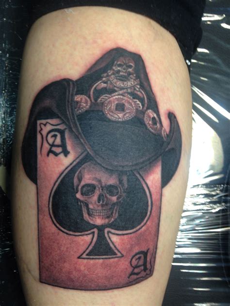 Пиковый туз тату (78 фото)