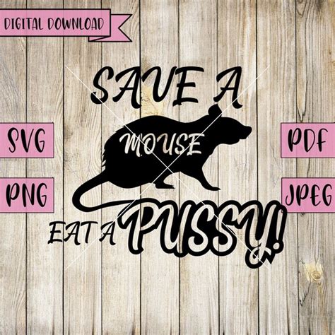 Rat Svg Pussy Svg Dirty Svg Naughty Svg Inappropriate Svg Etsy Australia