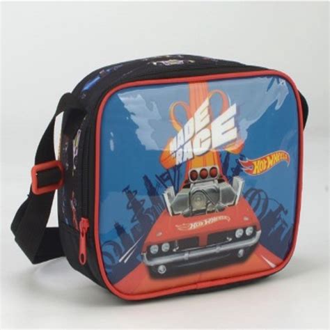 Lancheira infantil hot wheels luxel em Promoção na Americanas