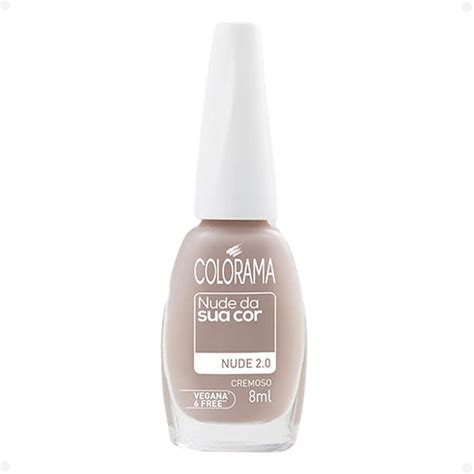 Esmalte Cremoso Colorama Nude Da Sua Cor 2 0 Teruya Cosméticos e Perfumaria
