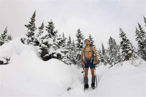 Male Tourist Backpack Naked Torso Legs Stock Photos Free Royalty Free Stock Photos From