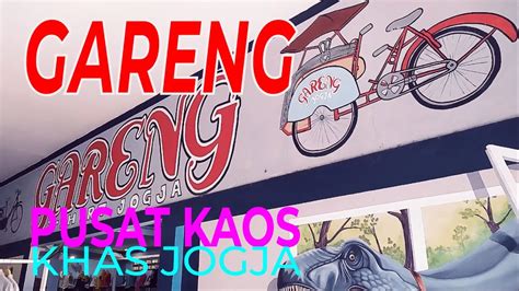 Kaos Gareng Pusat Kaos Khas Jogja YouTube