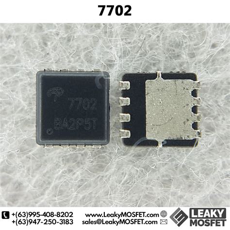 AON7702 N7702 7702 DFN3x3A - Leaky MOSFET