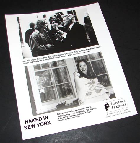 NAKED IN NEW YORK Movie Press Kit X Photo Tony Curtis Ralph Macchio