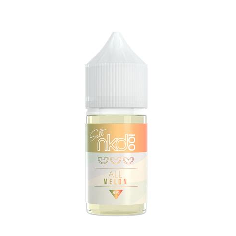 ALL MELON Watermelon Cantaloupe Honeydew NAKED 100 SALT YOYO VAPES